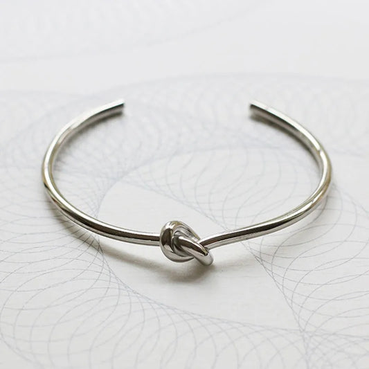Kyra Knot Bracelet (Silver)