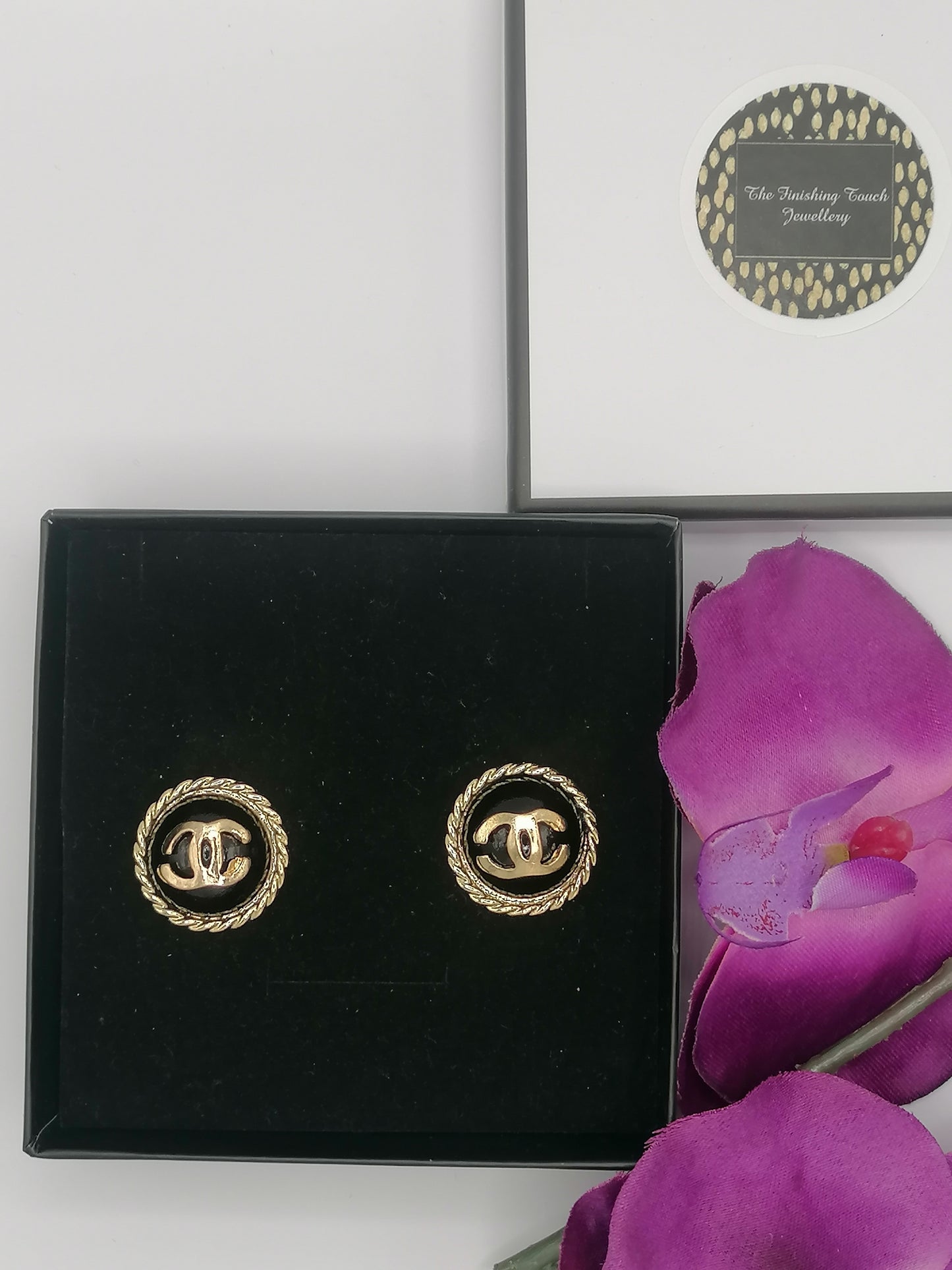 Cassidy Earrings (Black)