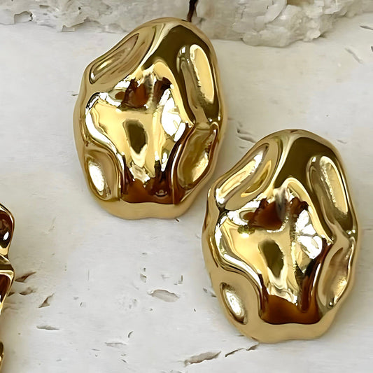 Onda Earrings (Gold)