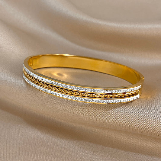 The Crystal Twist Bracelet