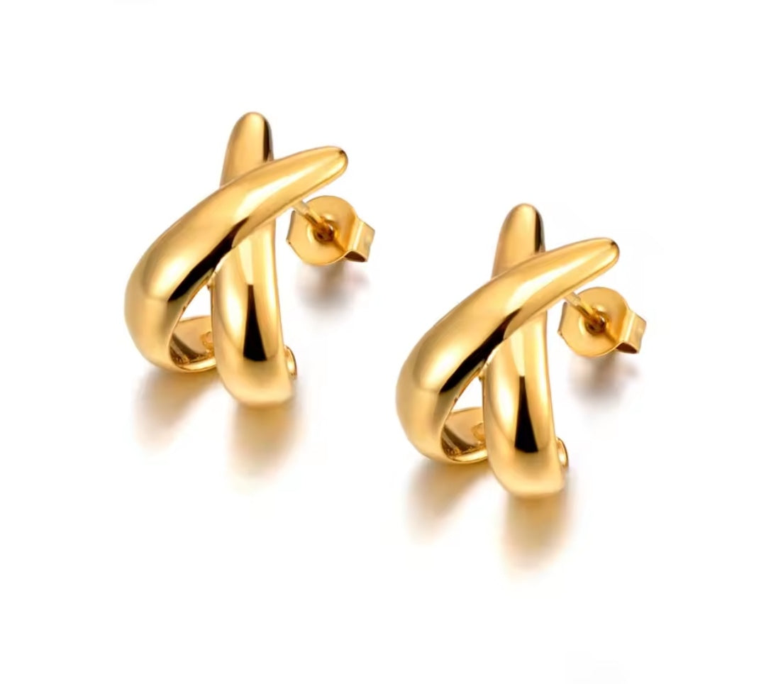 Criss Cross Earrings