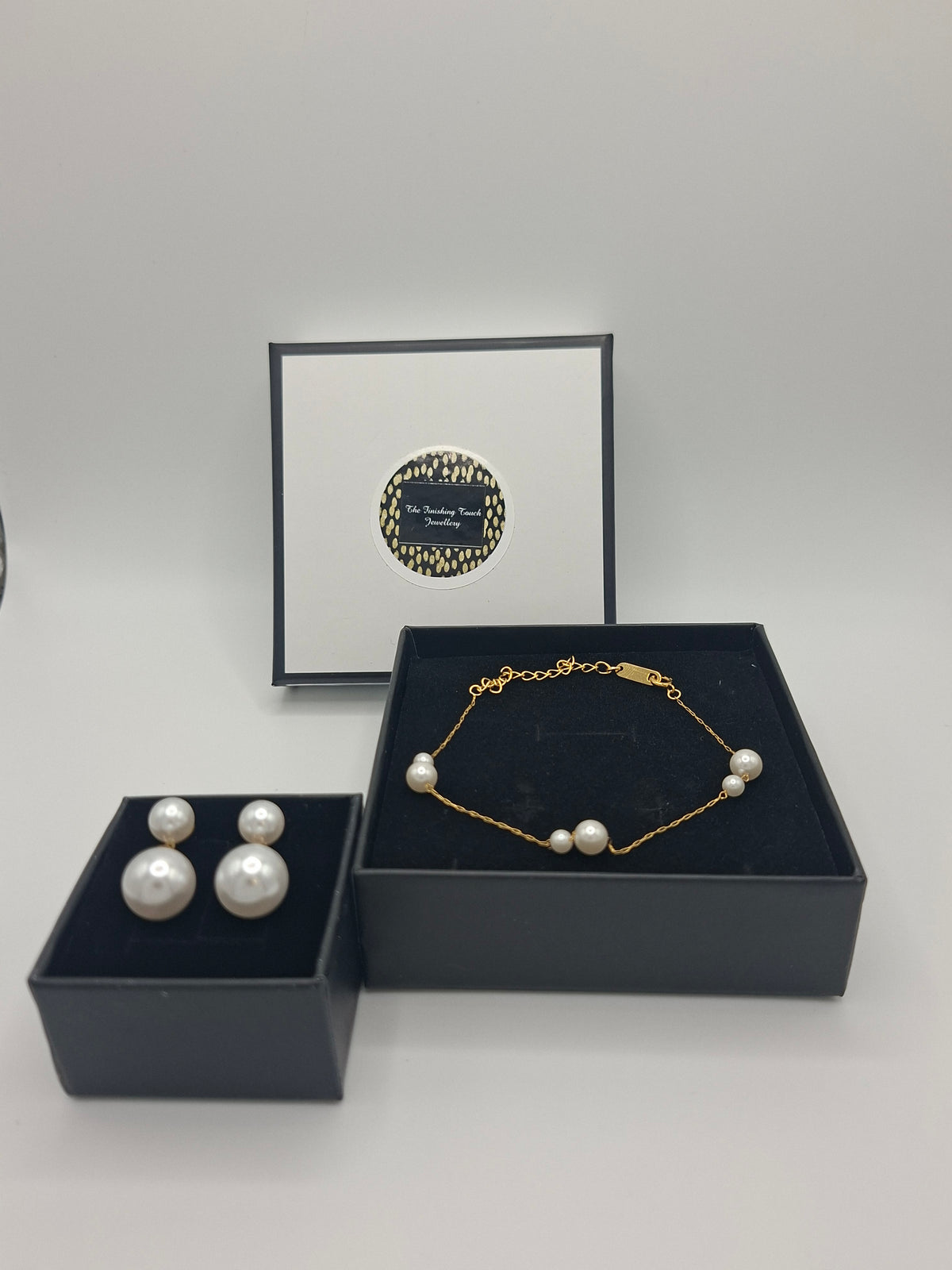 Evie Faith - Pearl Bracelet & Necklace Set