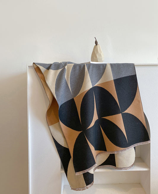 Cara Scarf Black/Grey