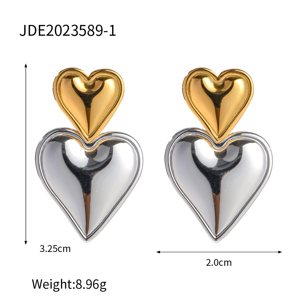 Heart Earrings (Duo)