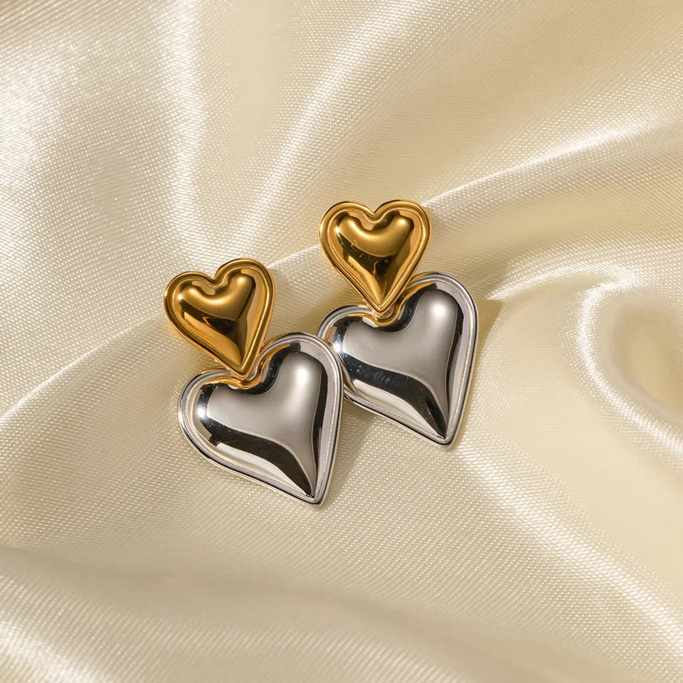 Heart Earrings (Duo)