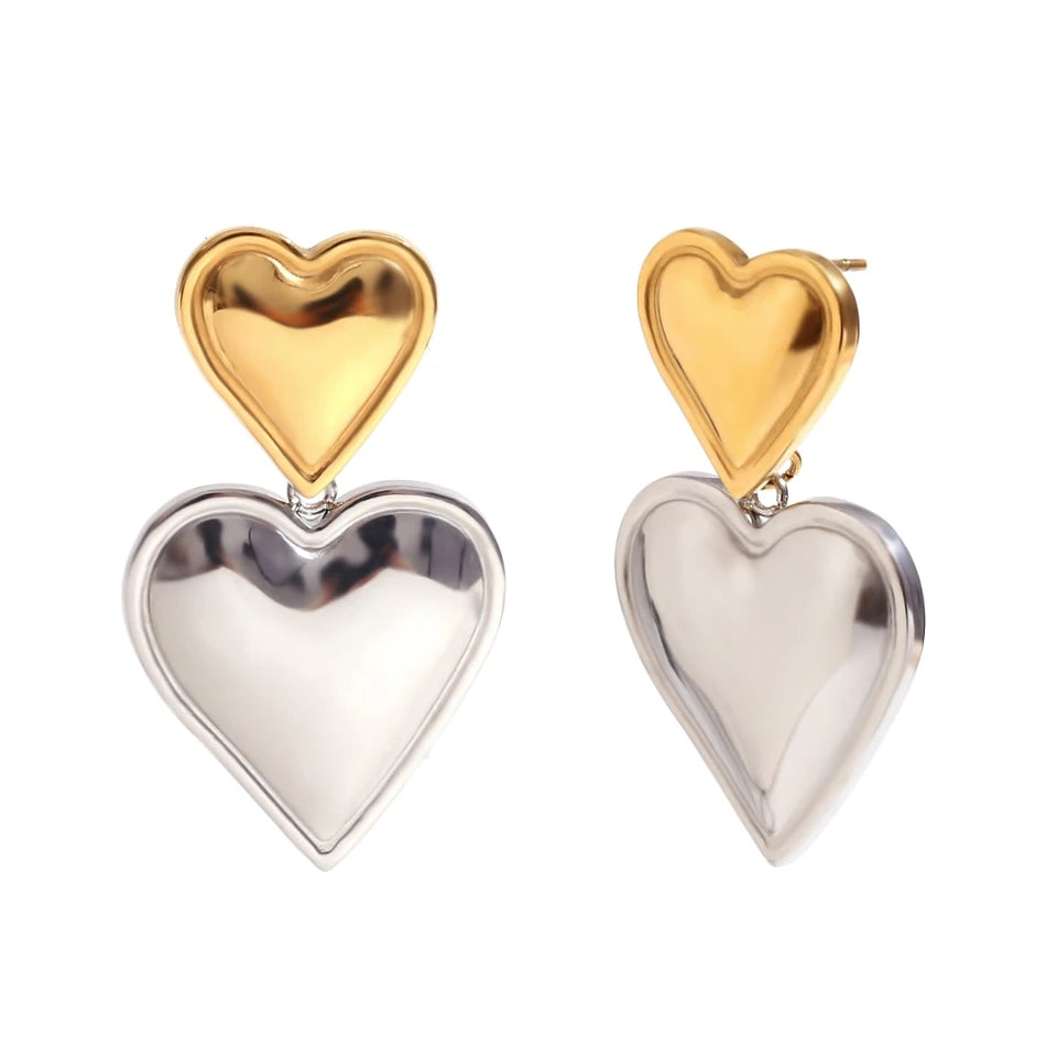 Heart Earrings (Duo)