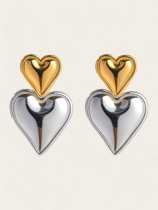 Heart Earrings (Duo)