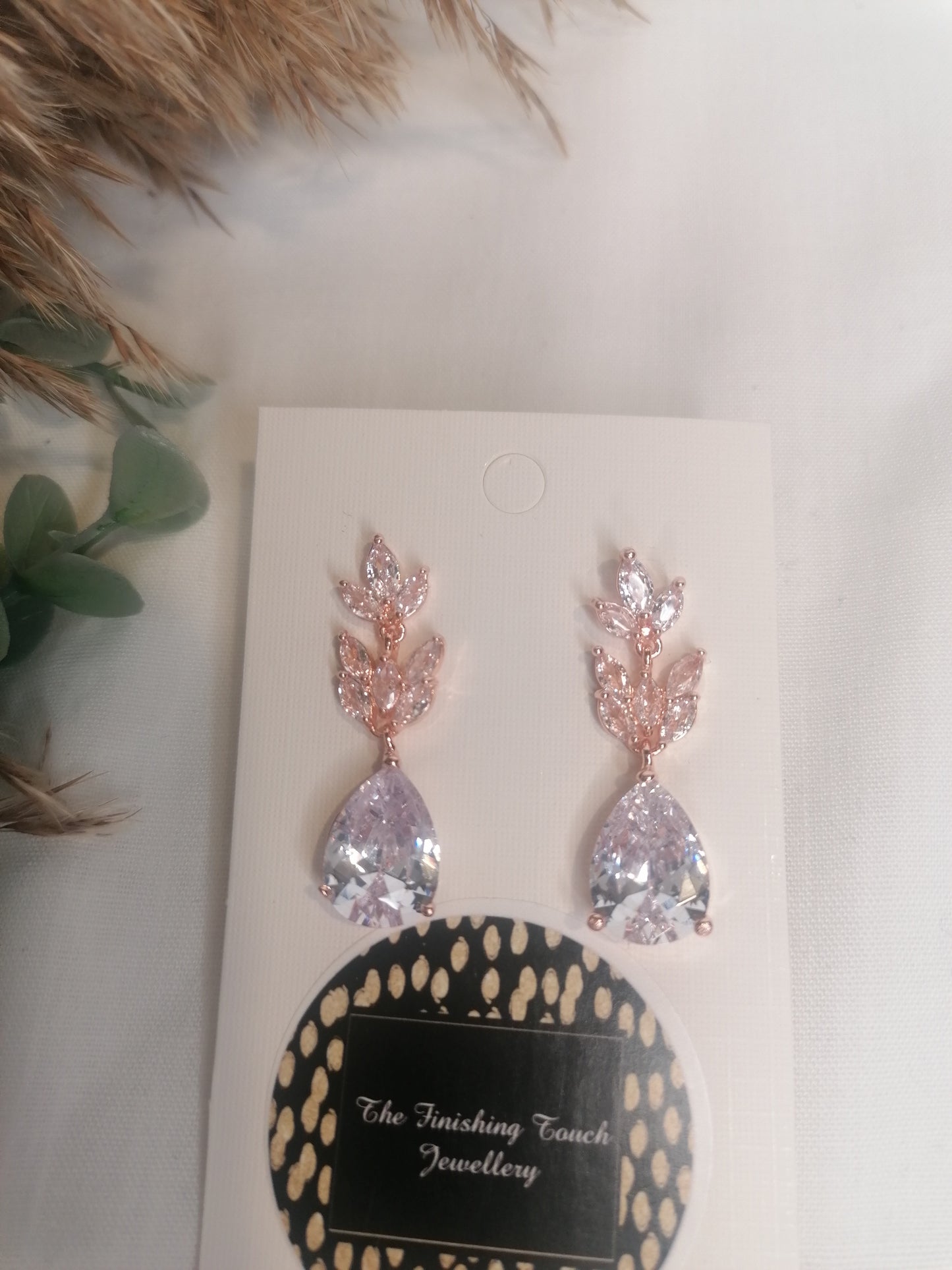 Riley Earrings (Rose Gold)