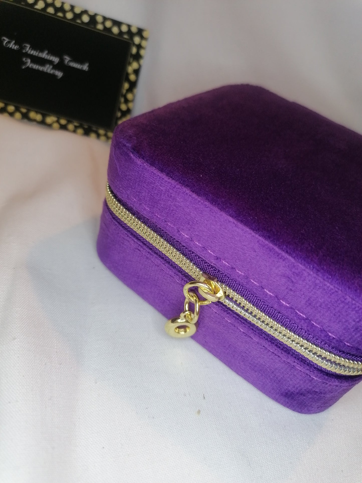 Travel Jewellery Case - Purple