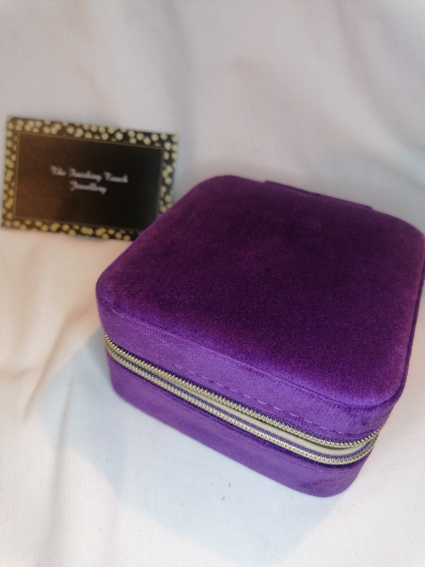 Travel Jewellery Case - Purple