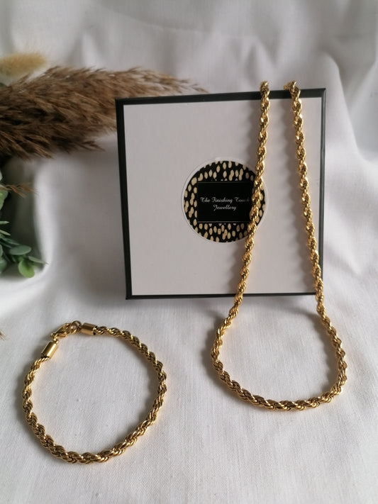 Tanika Necklace & Bracelet Set