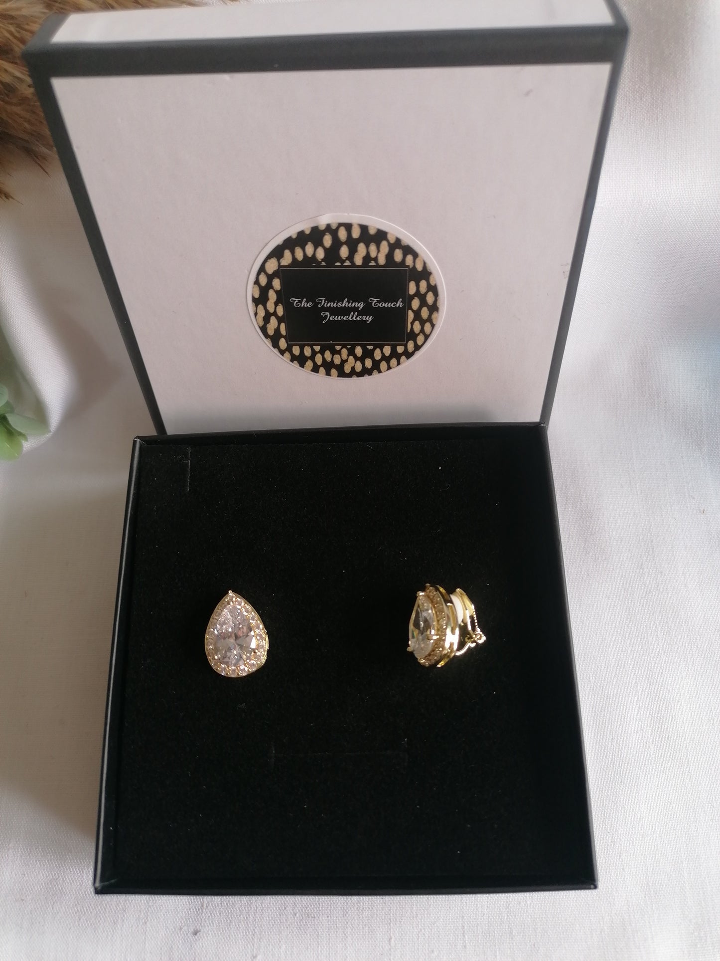 Brenan Earrings (Gold Clip-On)