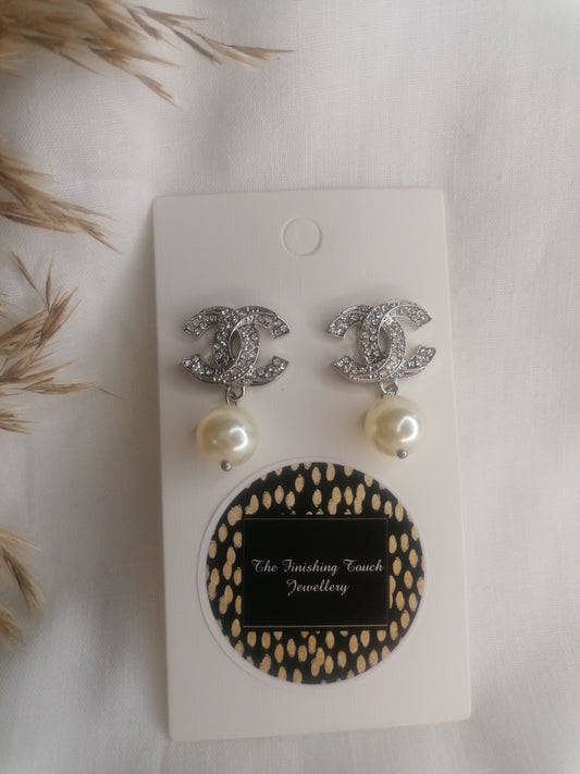 Ella Earrings  (Silver)