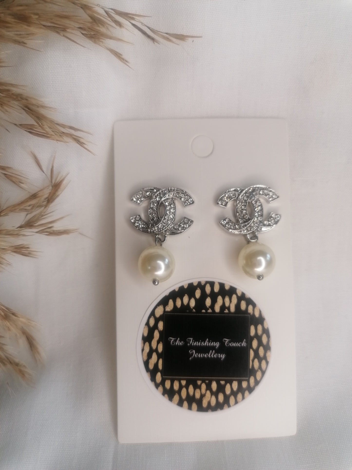 Ella Earrings  (Silver)