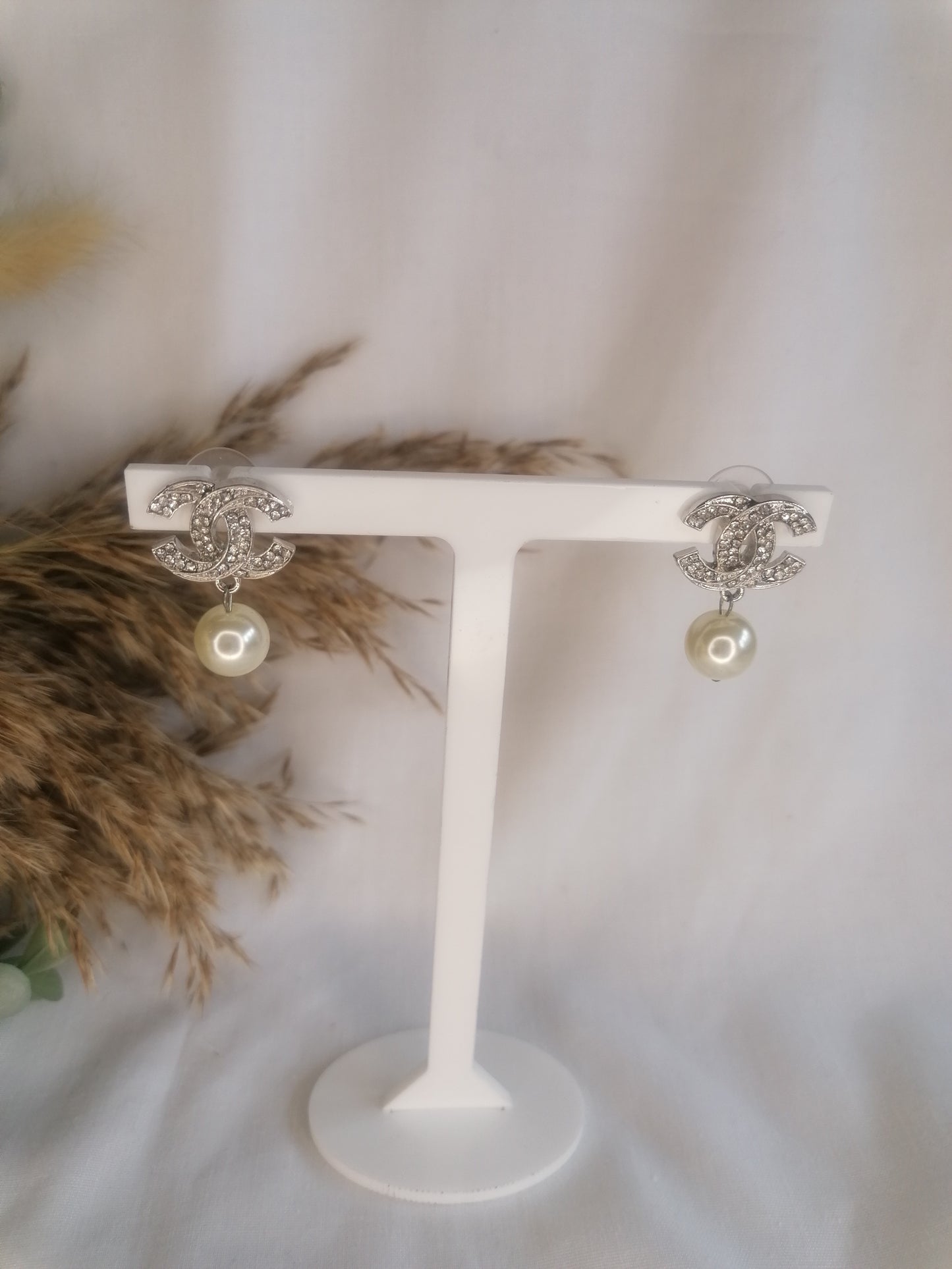 Ella Earrings  (Silver)