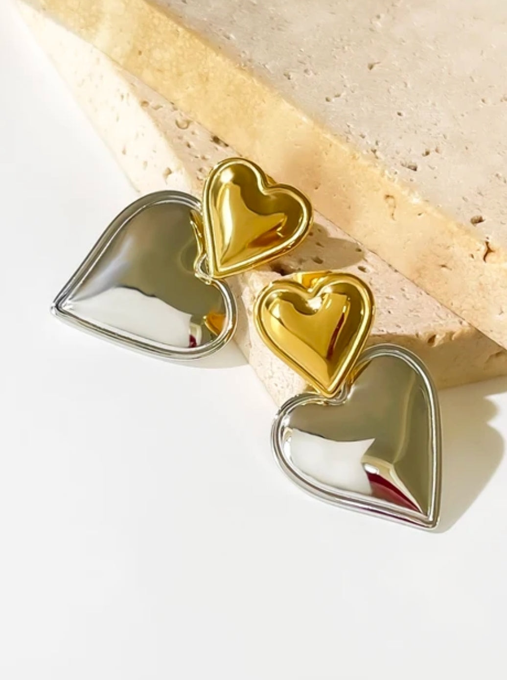 Heart Earrings (Duo)