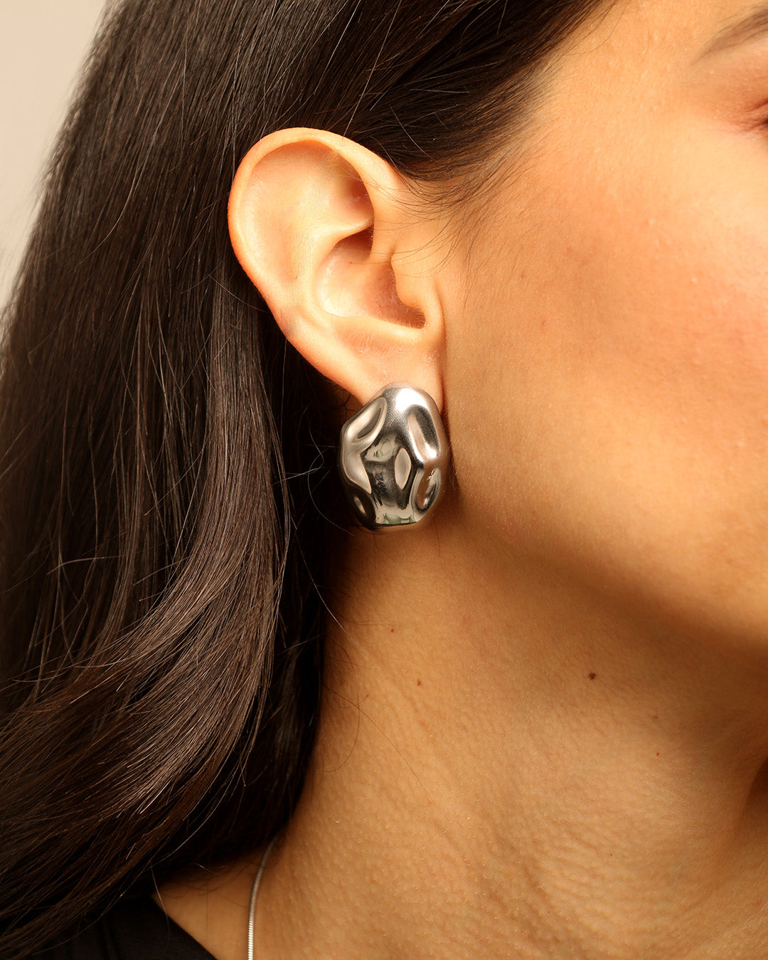 Onda Earrings (Silver)