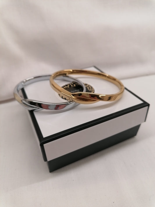 Twist Bracelet - Silver