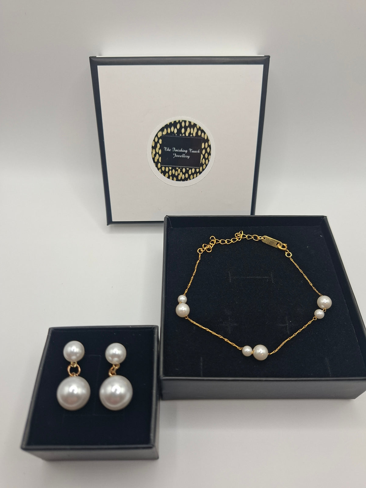 Evie Faith - Pearl Bracelet & Necklace Set