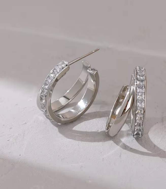 Gigi Earrings (Silver)
