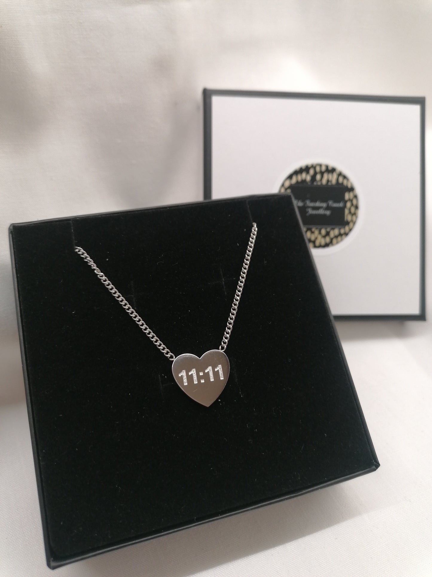 Heart of 11:11 necklace