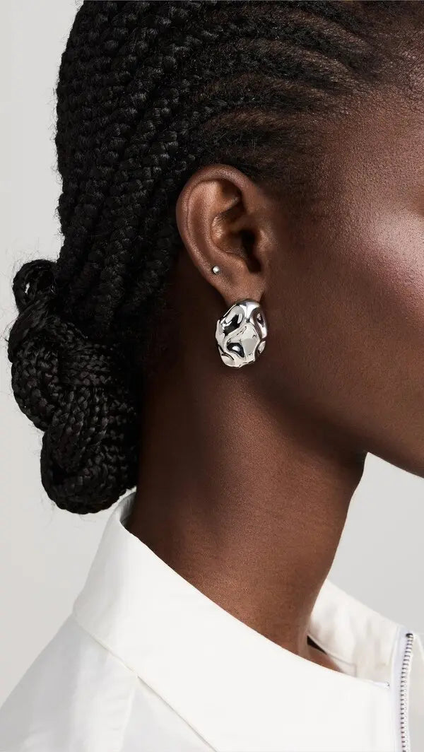 Onda Earrings (Silver)