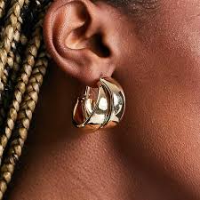 Elena Twin Hoop Earrings