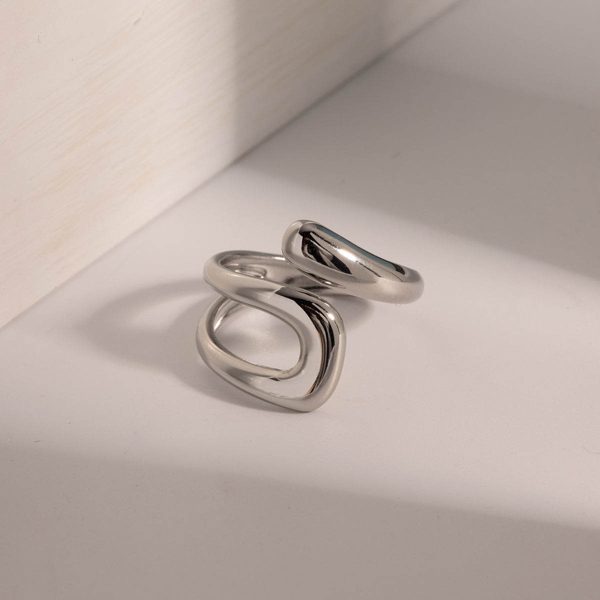 Miley Adjustable Ring (Silver)