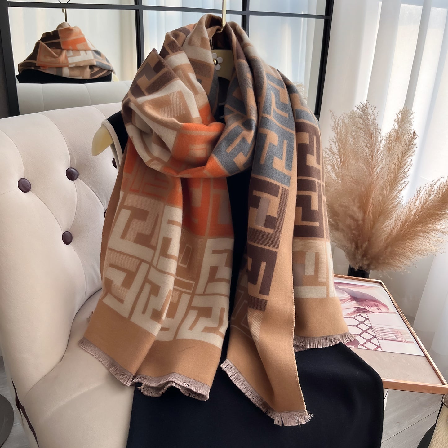 Felora Scarf (Orange)