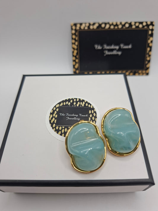 Sorbet Studs - Blue