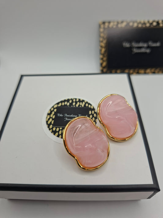 Sorbet Studs - Pink