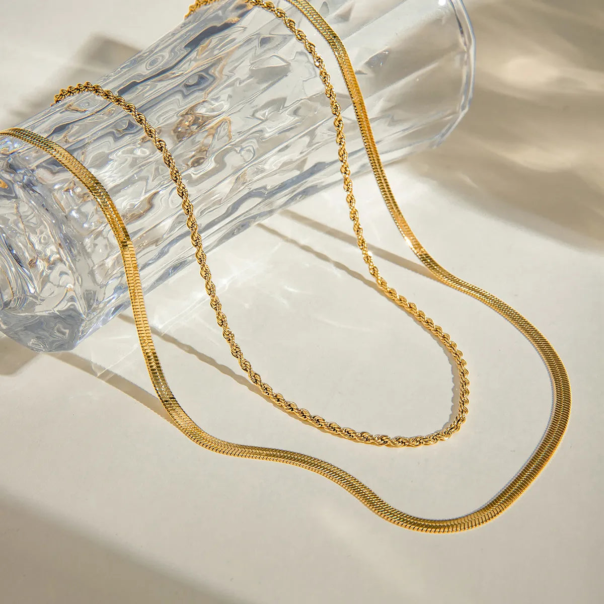 Anika Twist Hoop Set