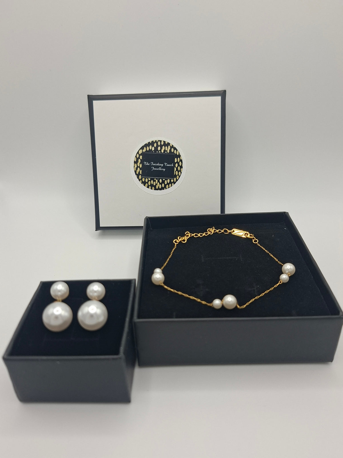 Evie Faith - Pearl Bracelet & Necklace Set