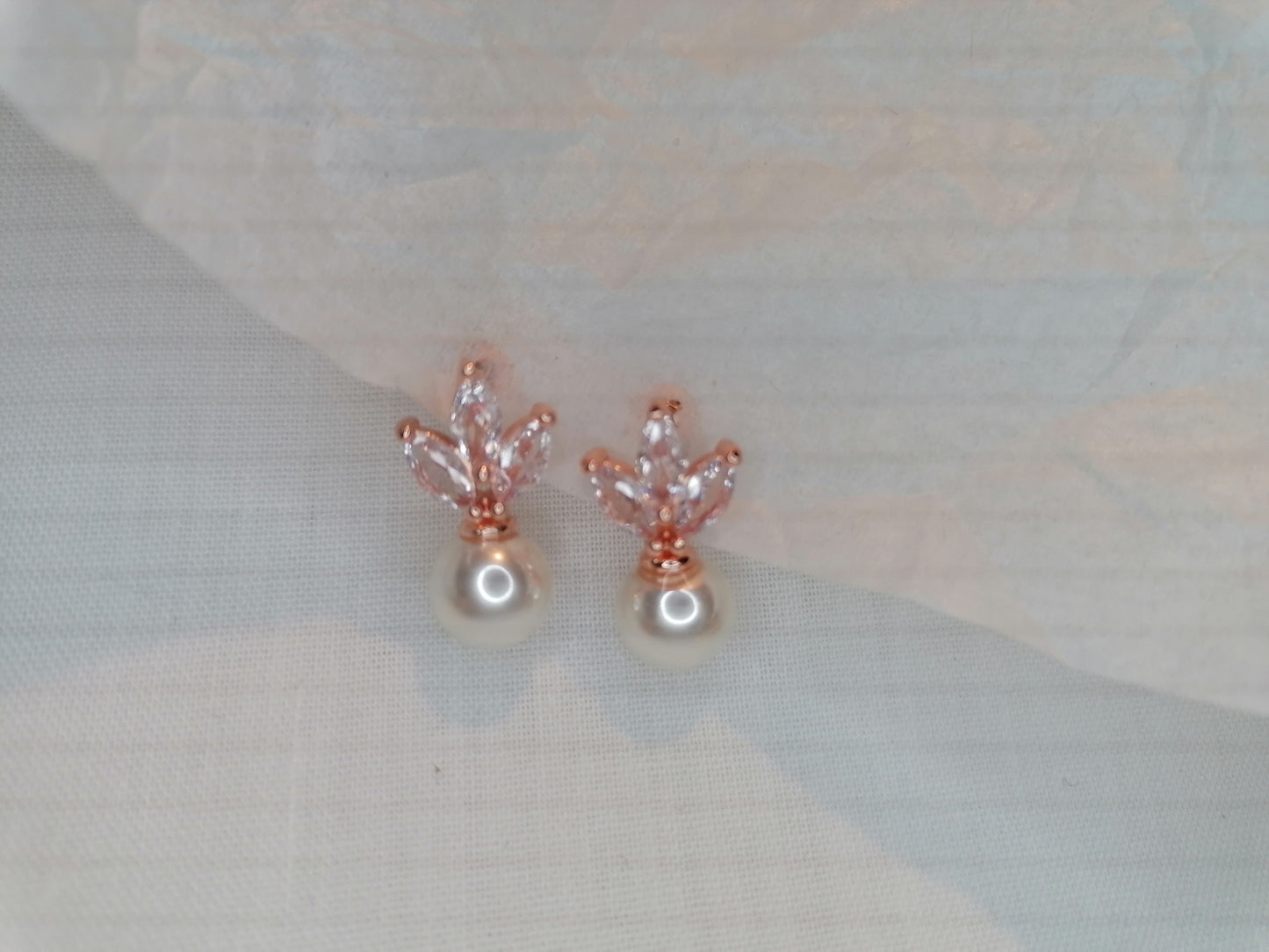 Grace Earrings (Rose Gold)