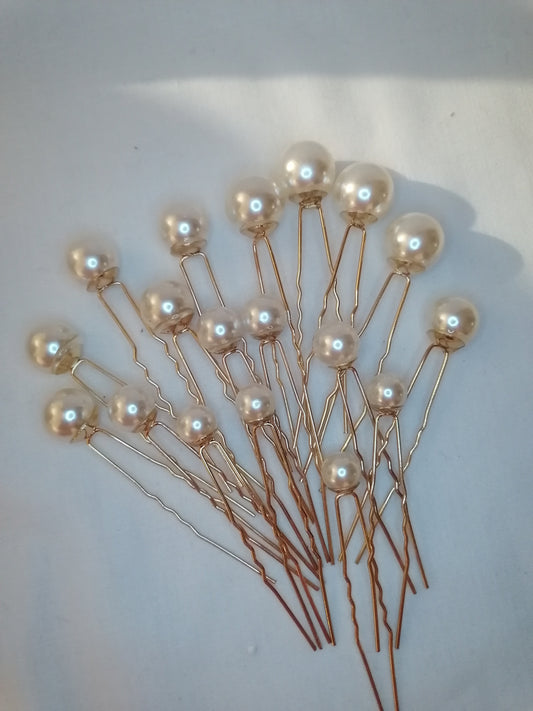 Pearl Hair Pins