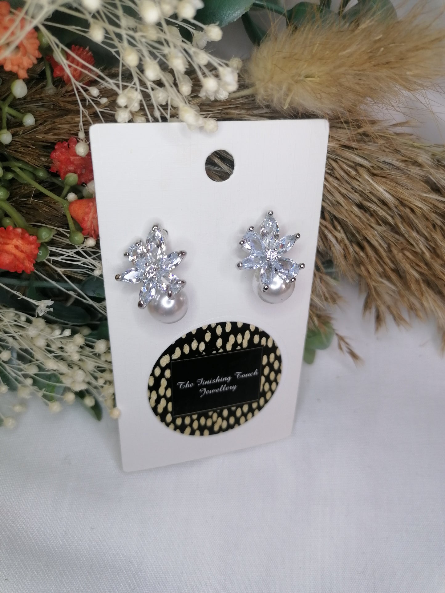 Farah Earrings (Silver)