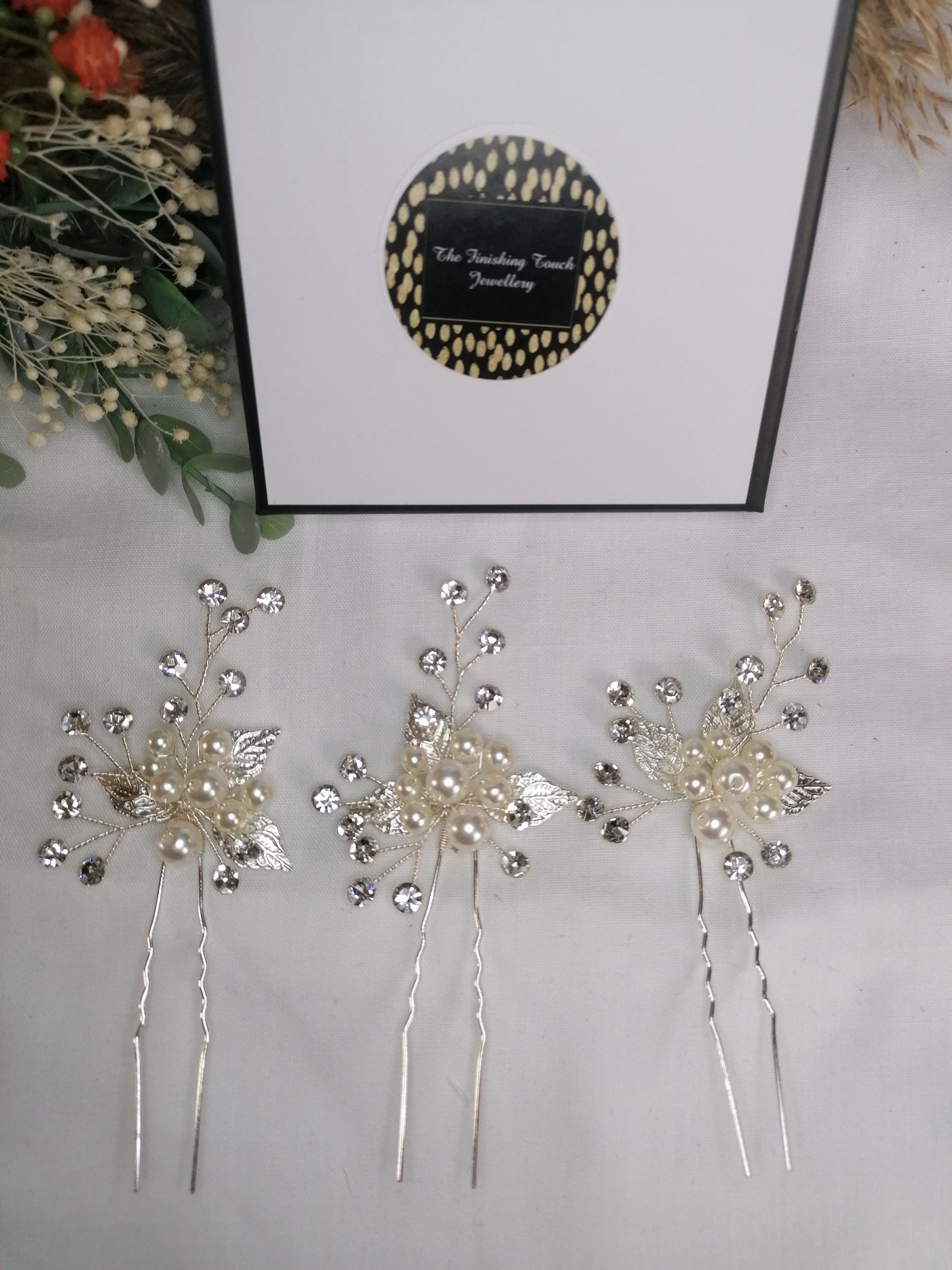 Milan Hair Pins (Silver)