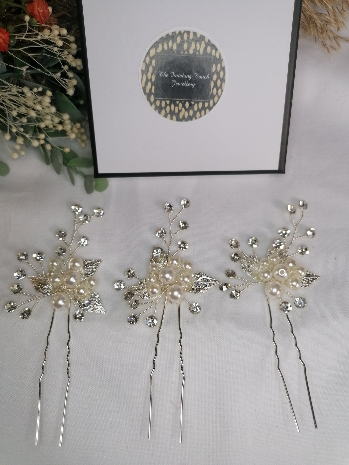 Milan Hair Pins (Silver)